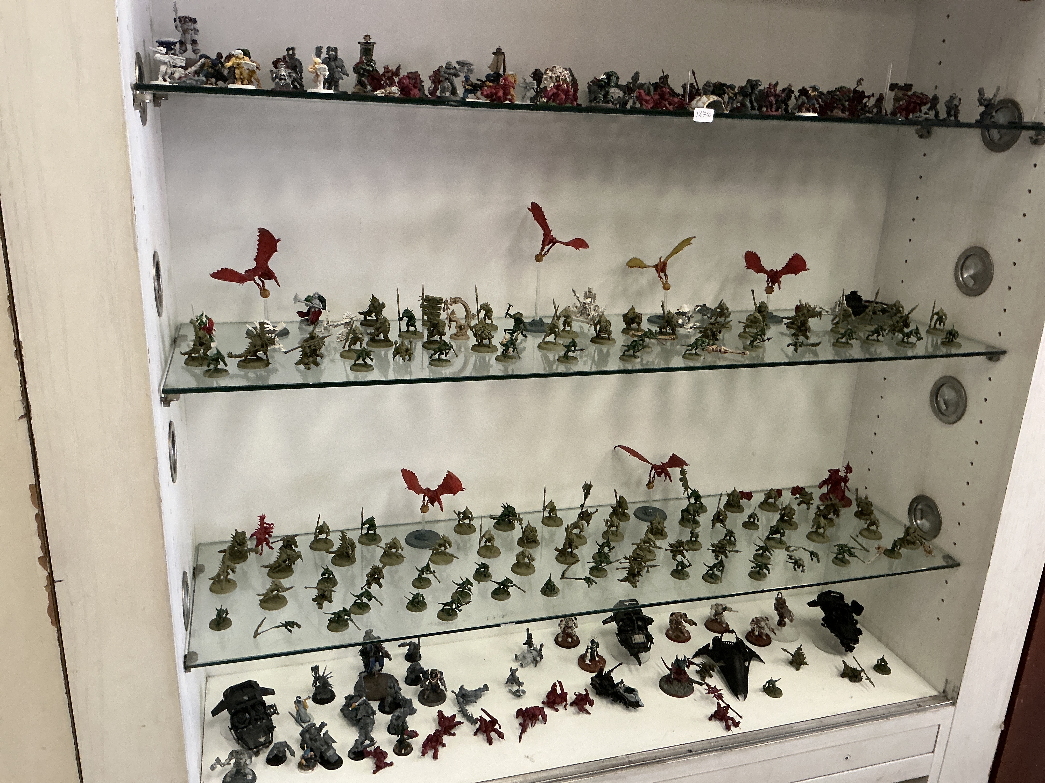 A Collection of Games Workshop Warhammer and Warhammer 40,000 Miniatures