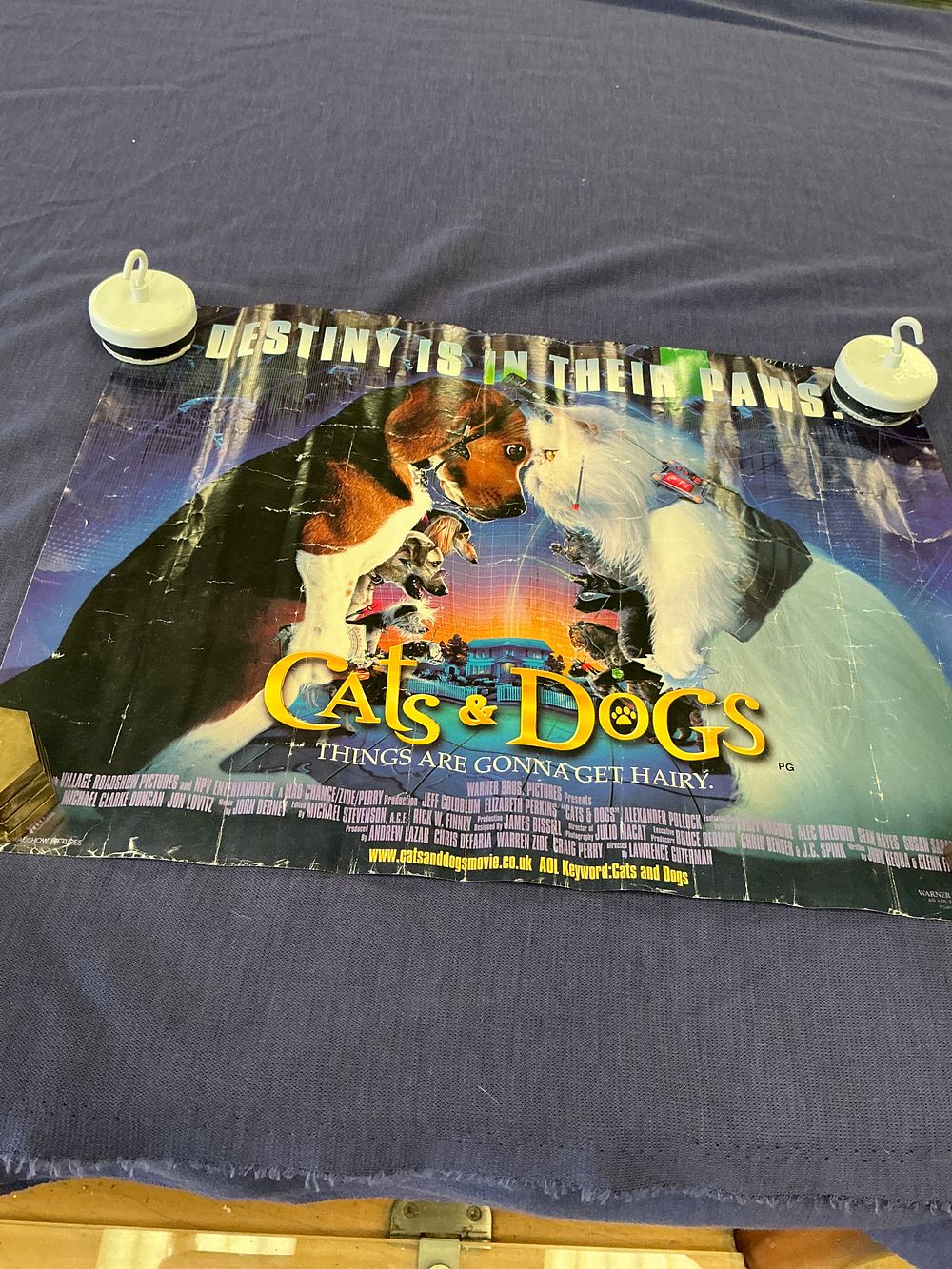 Lot 282: A Collection of Vintage Cinema and Promotional Movie Posters including James Bond, Toy Story 2, and The Fast and the Furious