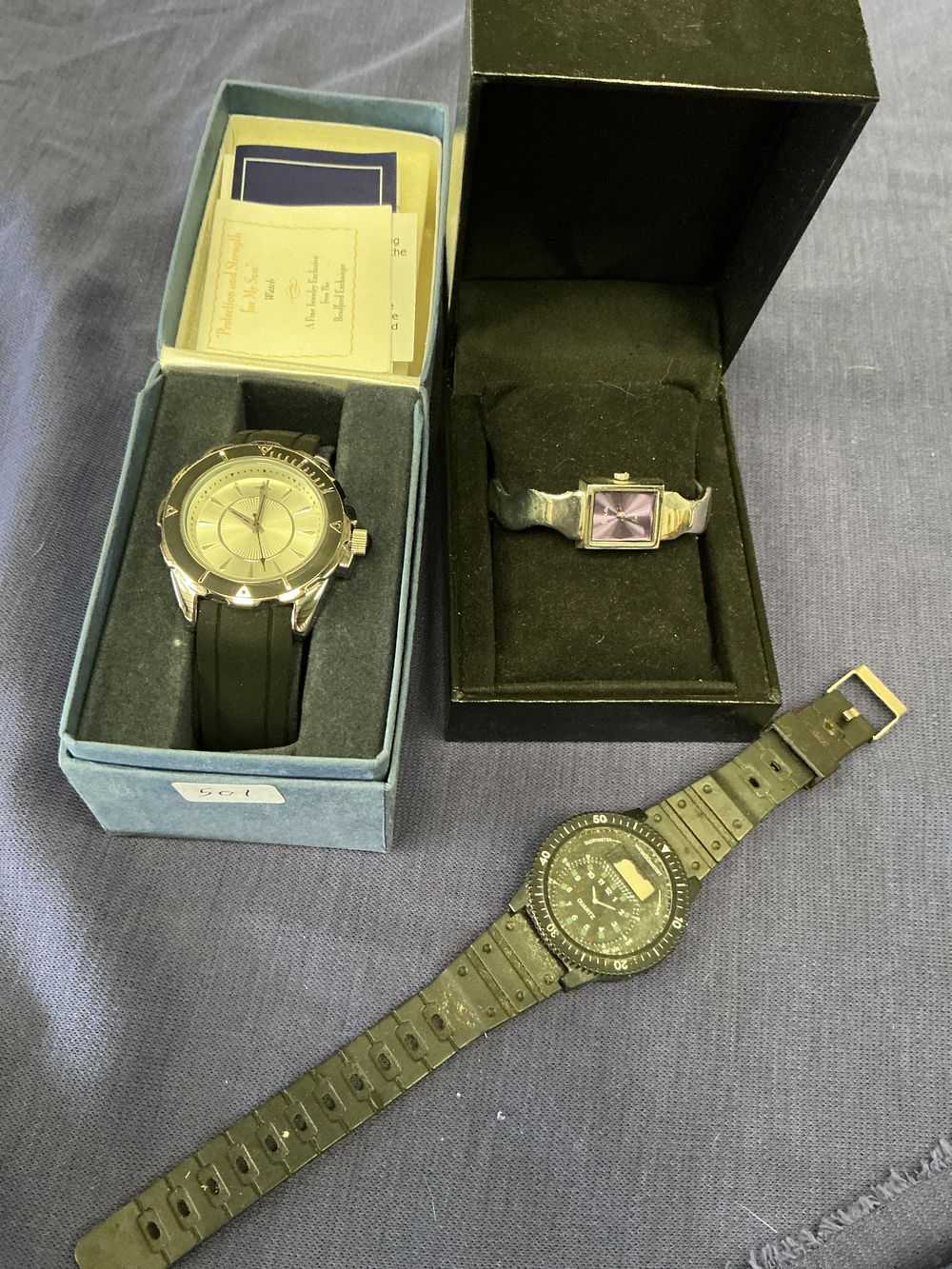 Lot 293: A Trio of Quartz Wristwatches Including Lola and The Bradford Exchange