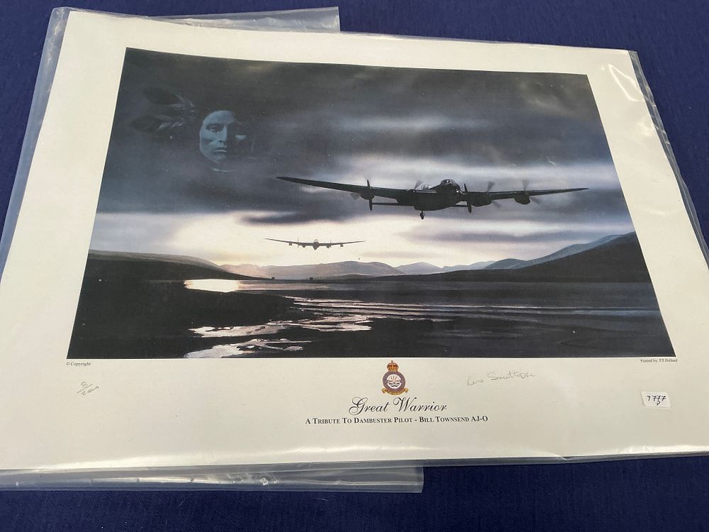 Lot 307: P.E. Holland, Great Warrior, Limited Edition Print Signed by Les Smithies