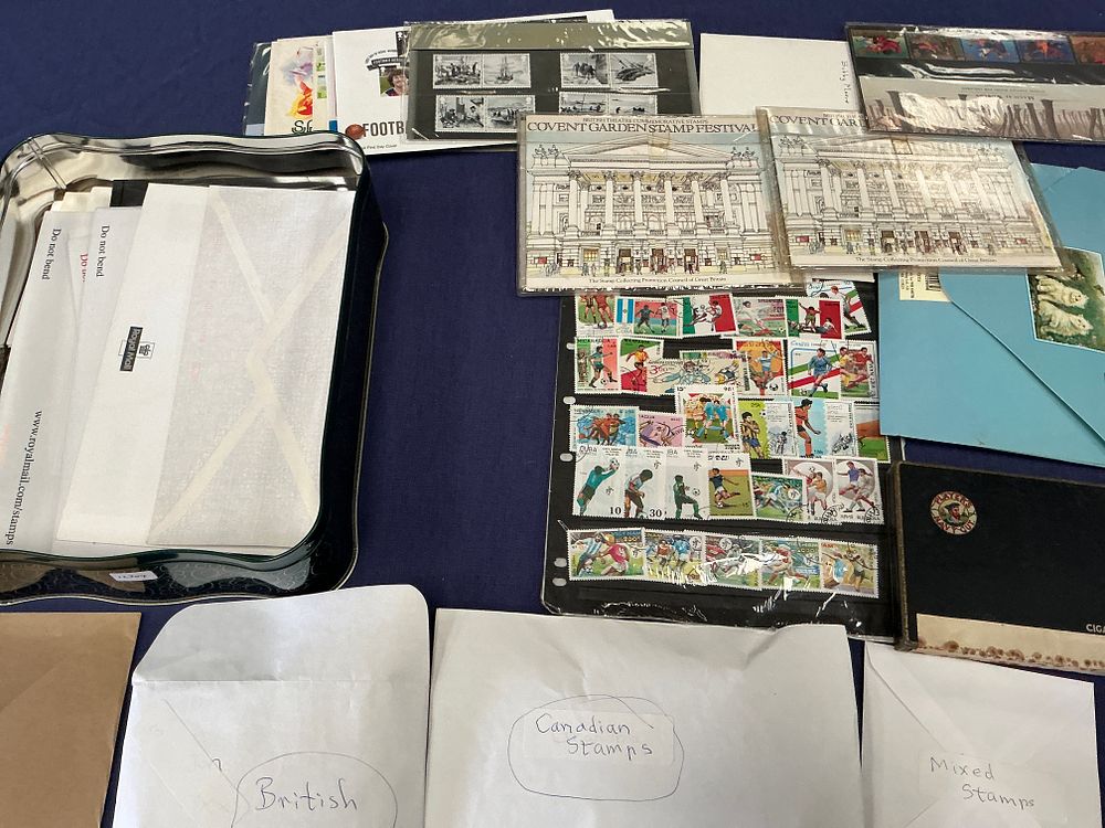Lot 324: UK and International 20th C Philatelic Collection, FDCs and Assorted Stamps