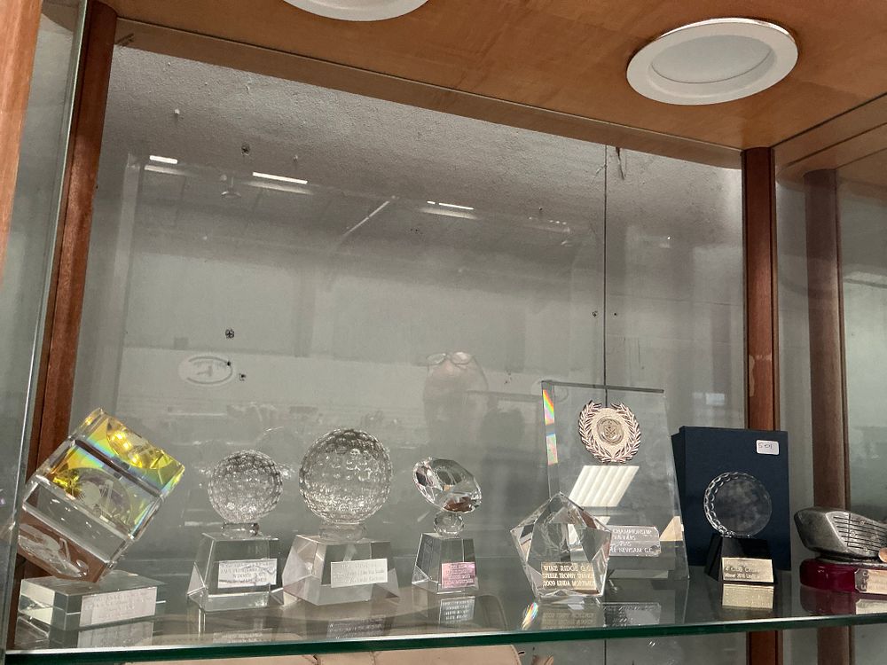 Lot 337: An Assortment of Wake Ridge Golf Club Trophies and Awards Presented to Linda Mortimer