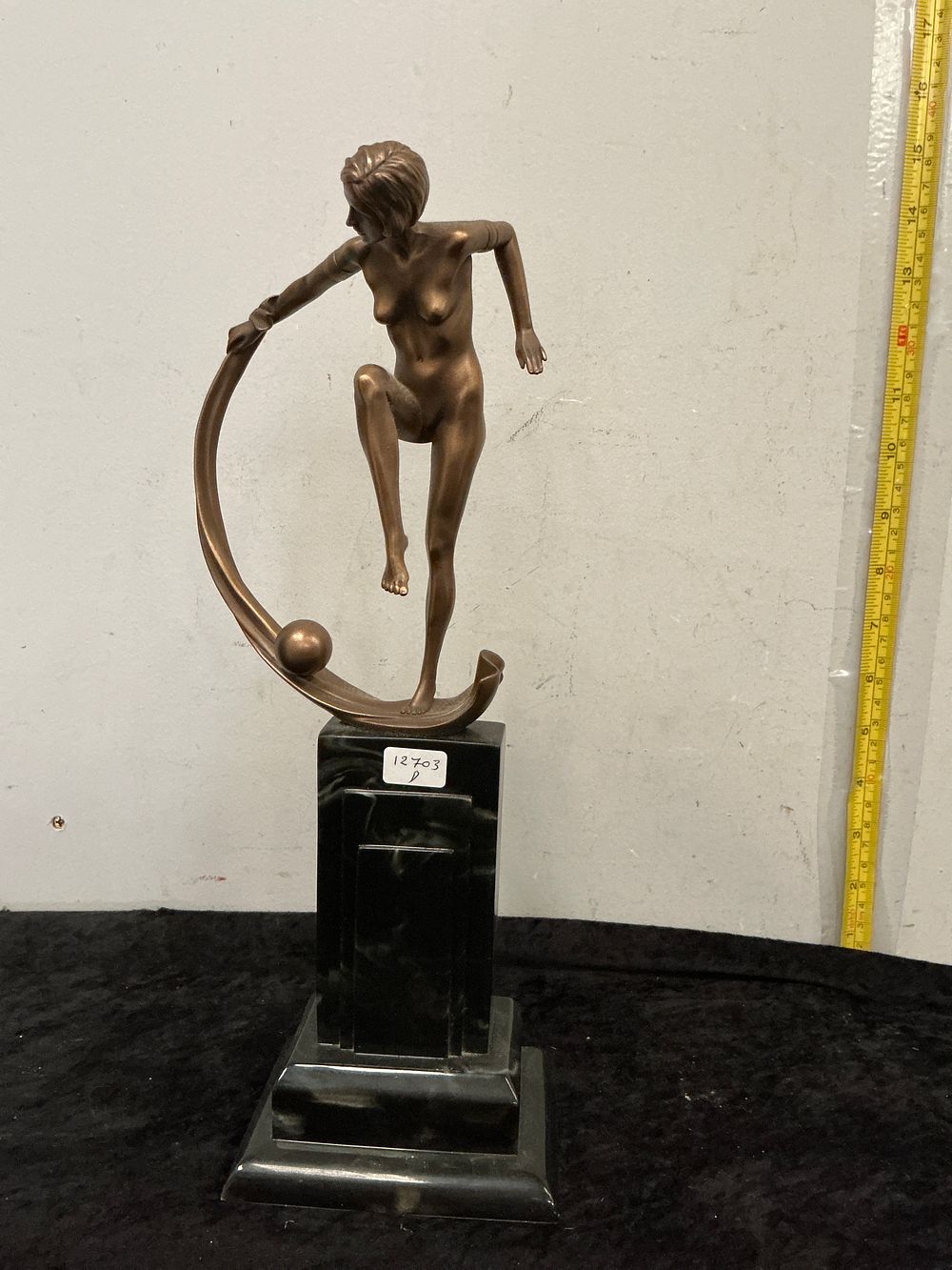Lot 362: Carl Payne for Coalport, Dance at Dawn, Art Deco Style Figurine