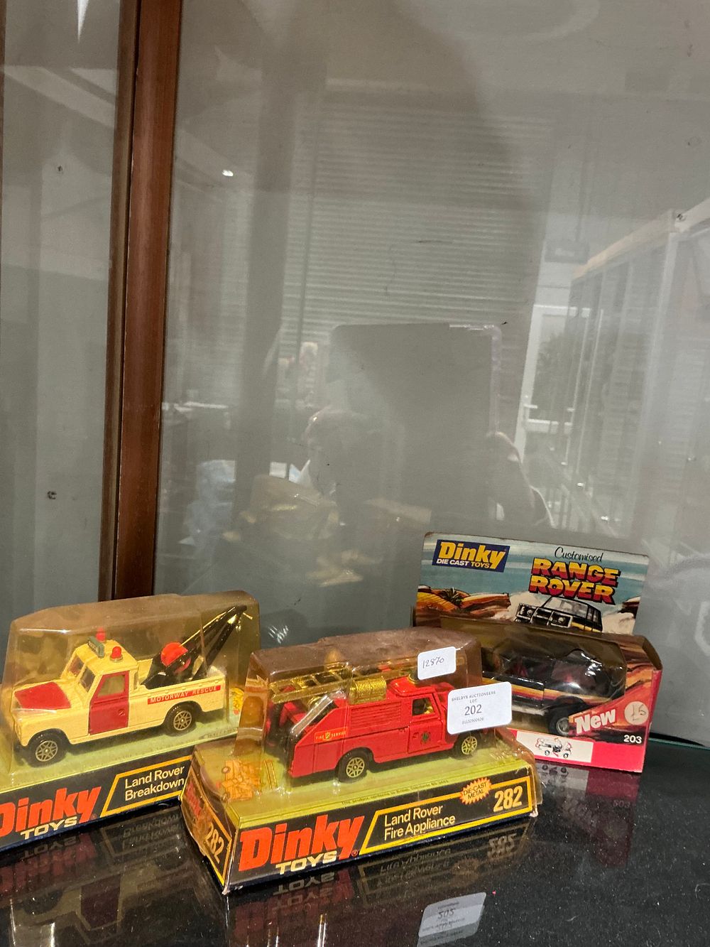 Lot 202: A Collection of Dinky Toys Die-Cast Vehicles in Original Window Boxes