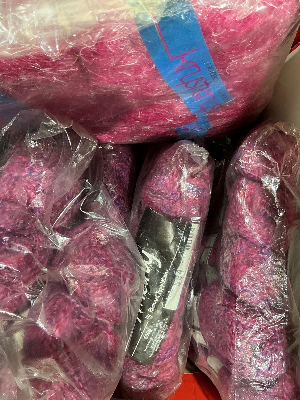 Lot 379: A Collection of Richard Poppleton and Krystyna Vintage Knitting Yarn