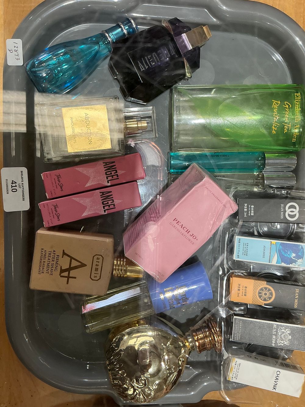 Lot 410: A Collection of Fragrances and Grooming Products including Elizabeth Arden, Aramis, and Yardley