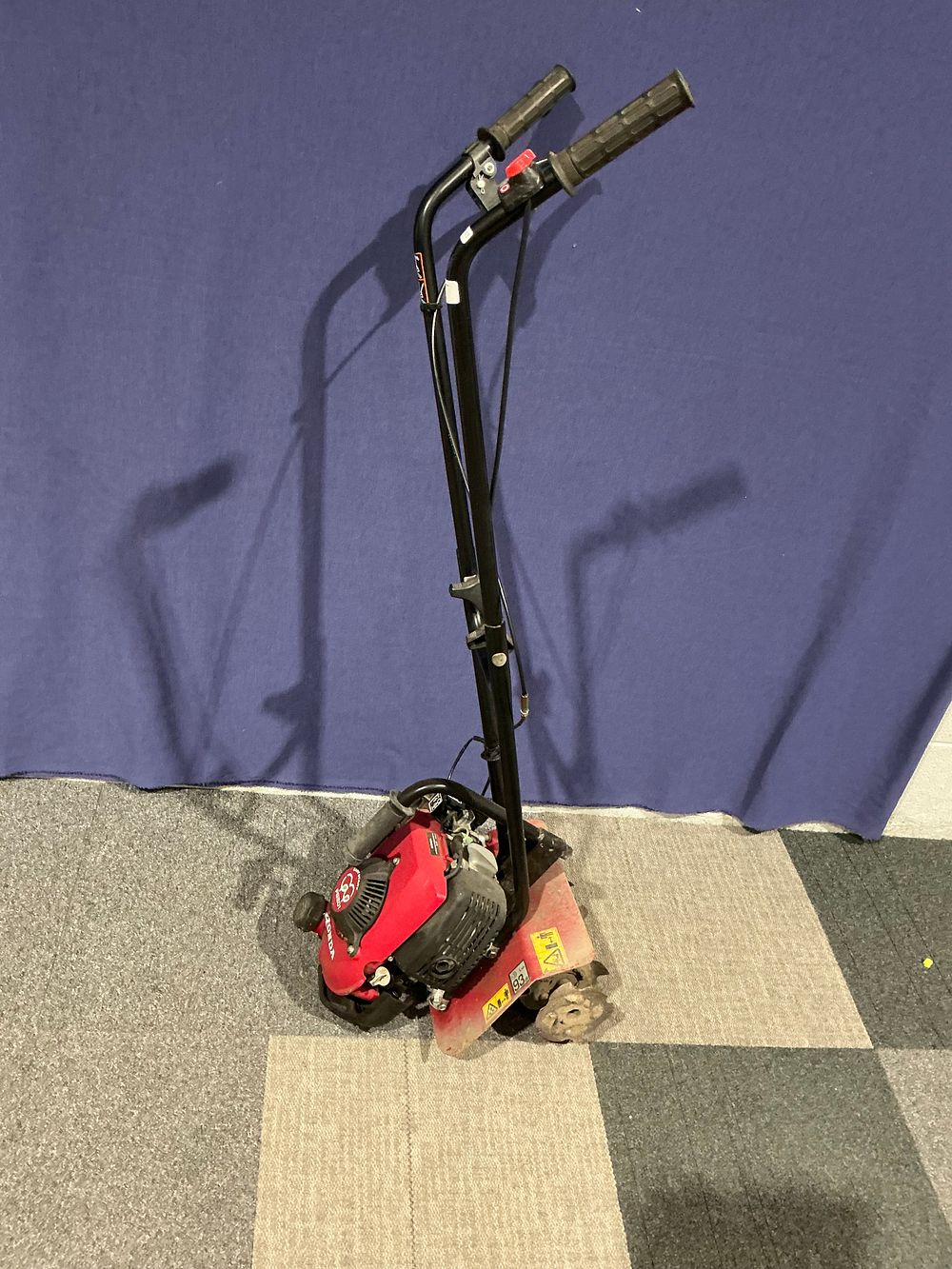 Lot 17: Honda FG201 Petrol Powered Garden Mini Tiller