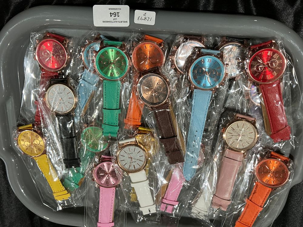 Lot 164: An Assortment of YOLAKO Fashion Wristwatches