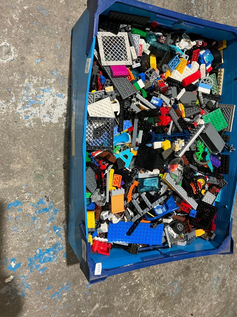 Lot 241: A Collection of Assorted Plastic Interlocking Construction Bricks and Components lego