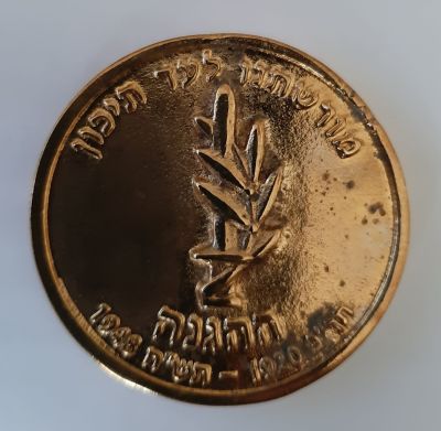 מדליה "ההגנה" הונפק לאירוע המרכזי לציון עשור המאה של ההגנה 1920-1948. הונפק בשנת 2014. 