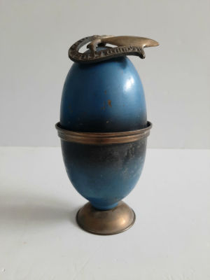 קופסה ישראלית וינטג' לאתרוג. סביבות שנת 1950-1960, מצב טוב.