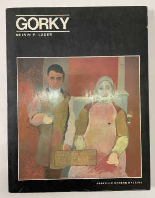 הרשל גורקי - gorki Arshile ספר אמנות. כריכה קשה עם מעטפת נייר (ג'קט).