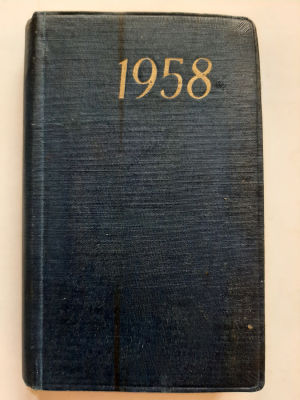 לוח שנה שנת תשי"ח 1958 שנת עשור לישראל.