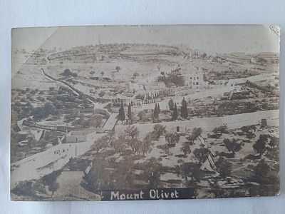 גלויה מוקדמת סביבות שנת 1920-1940 פלשתינה ארץ ישראל.