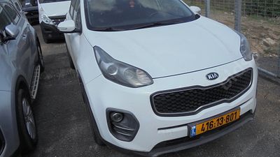 קיה ספורטאז מודל 2017. 155,545 ק"מ, יד נוכחית: שלישית, בעלות נוכחית: פרטי. תיבת הילוכים: 