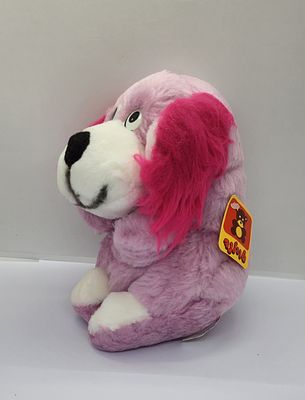 בובת פרווה ישראלית נעשתה בארץ, באריזה המקורית פלוס טיקט מפעל.בצורה של כלב 