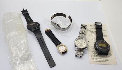 לוט של שעונים, יצרנים שונים מצבים שונים , לא נבדקה תקינות ימכר AS IS