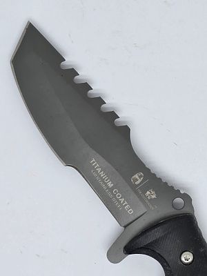 סכין הישרדות קבוע דגם Trident D-123 V היצרן : HX Outdoor . דגם D-124 . 
הלהב עשויי פלדת אל-חלד 