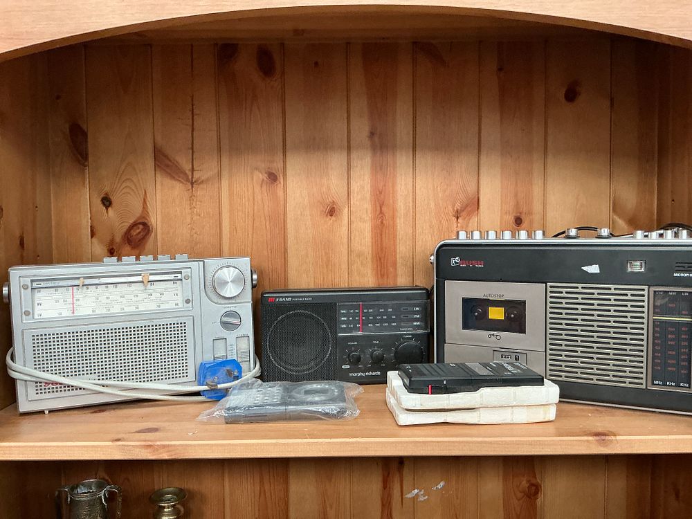 Lot 176: A Collection of Vintage Portable Radios and Audio...