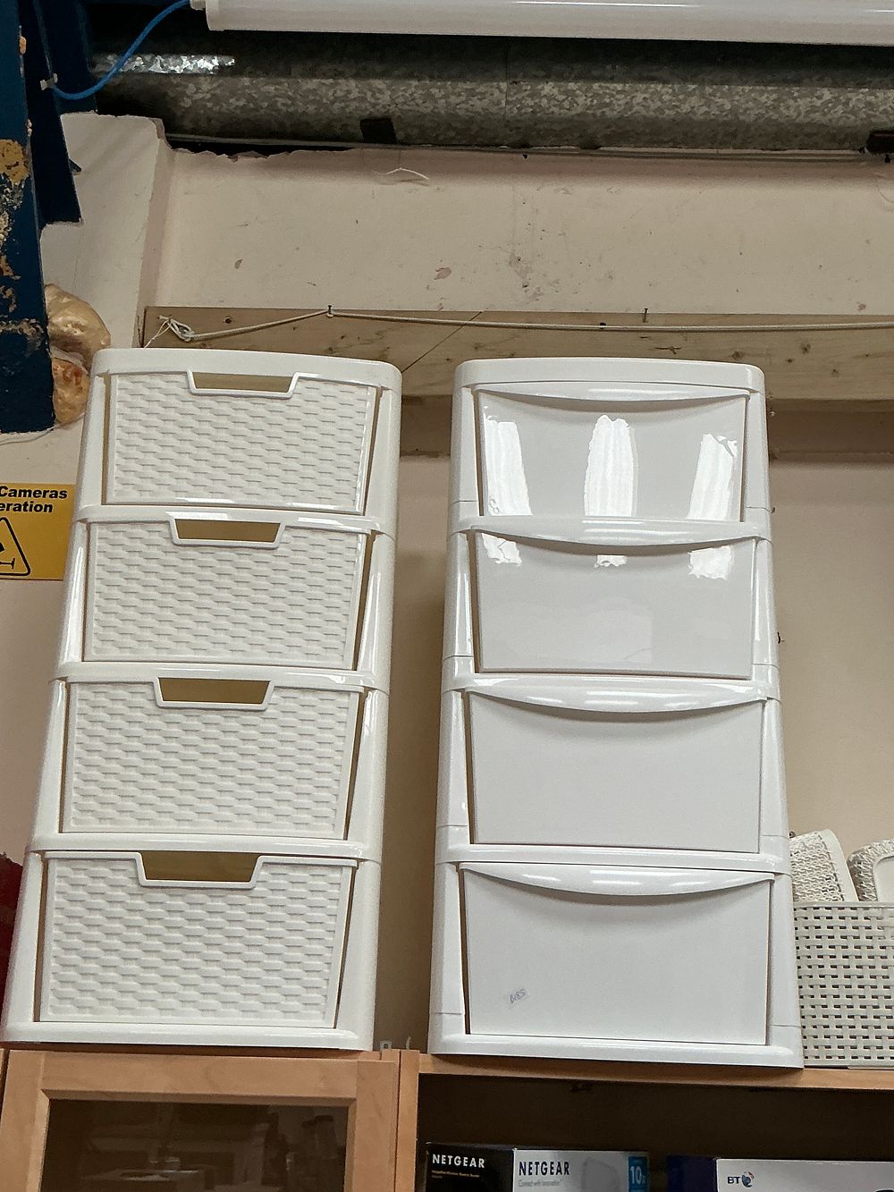 Lot 187: A Collection of Plastic Household Storage Drawers and...
