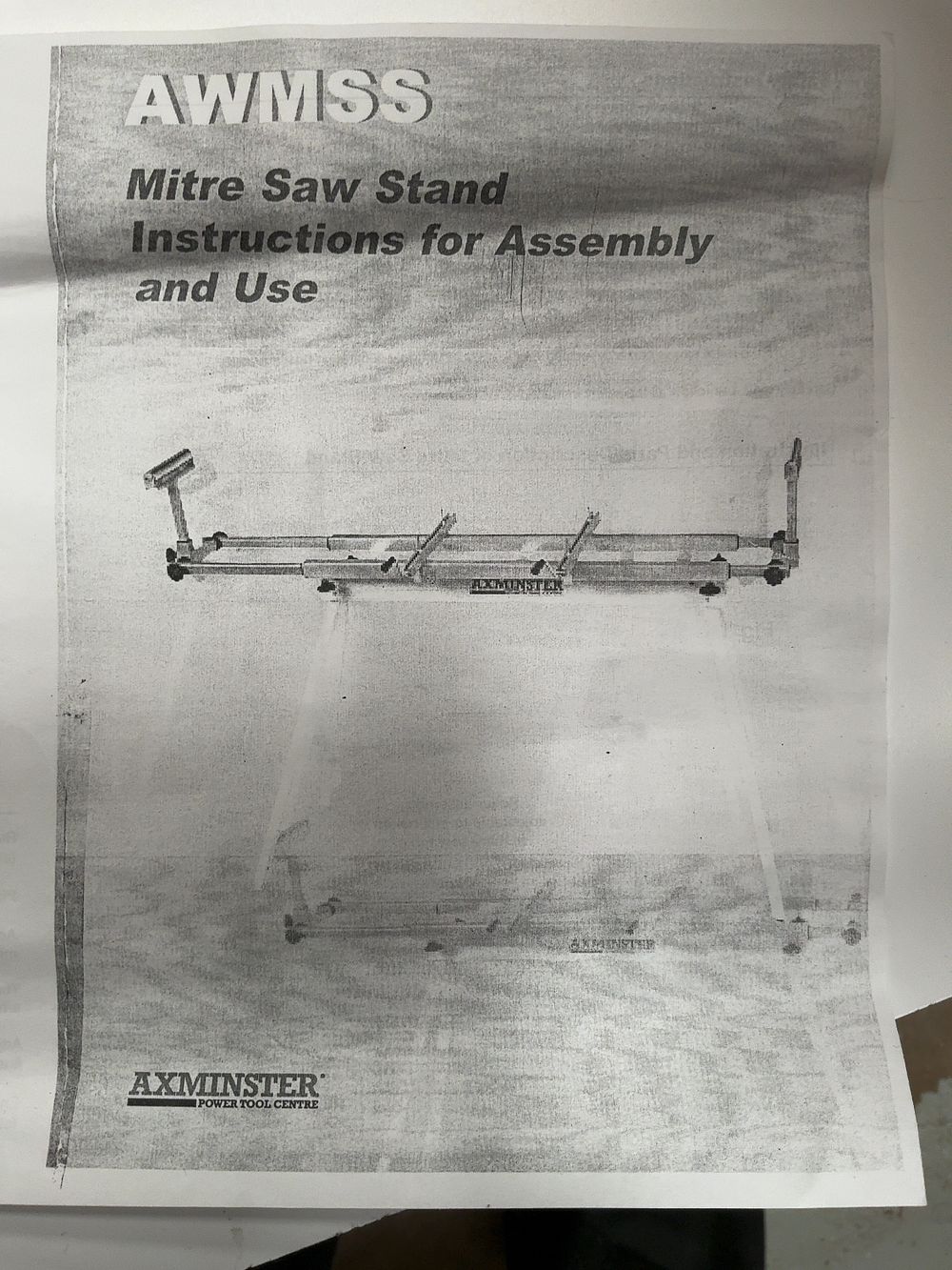Lot 208: An Axminster Power Tool Centre AWMSS Mitre Saw...