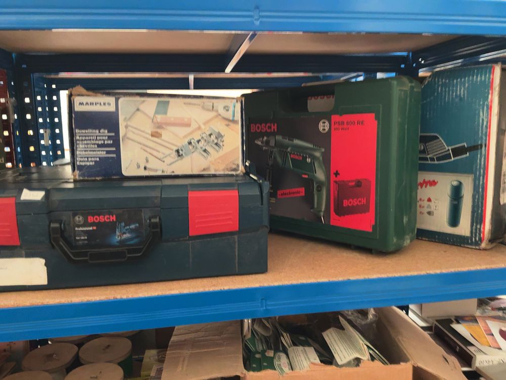 Lot 220: Four Sets of Bosch Power Tools and a...