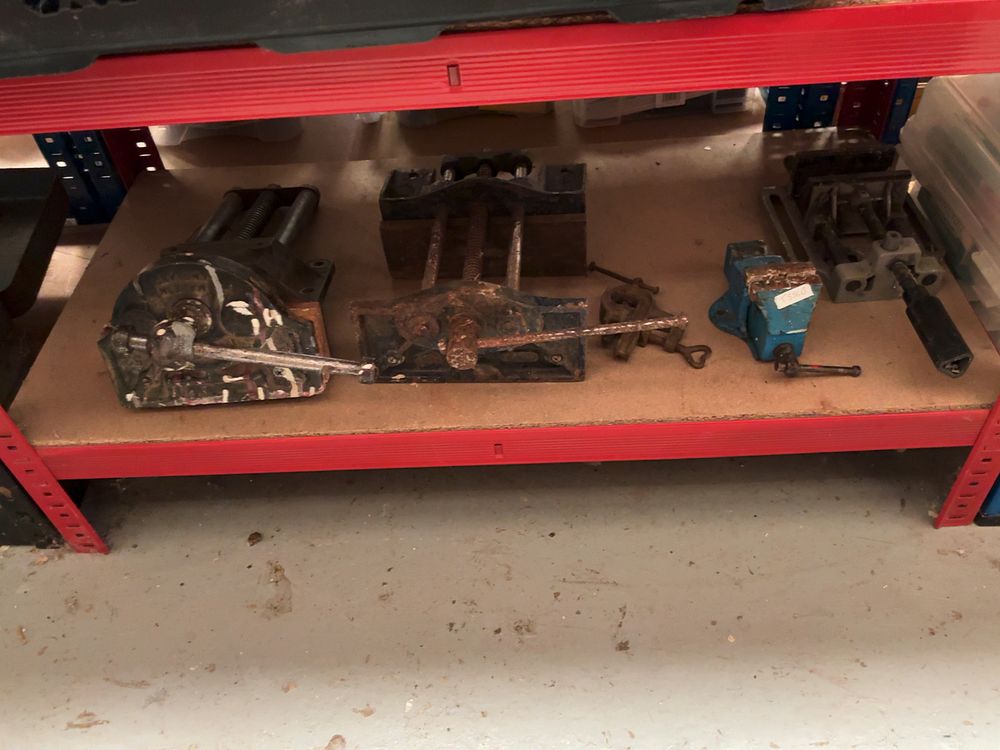 Lot 224: A Collection of Workshop Vices including a Record...