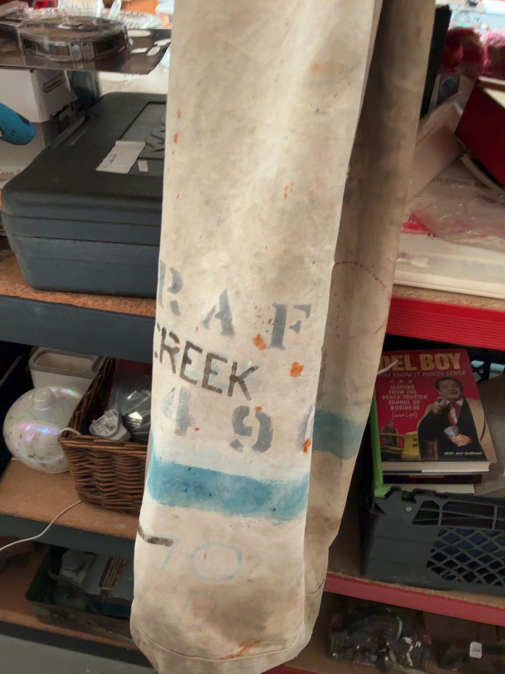 Lot 227: A Mid-20th Century RAF Canvas Kit Bag, Patterson...