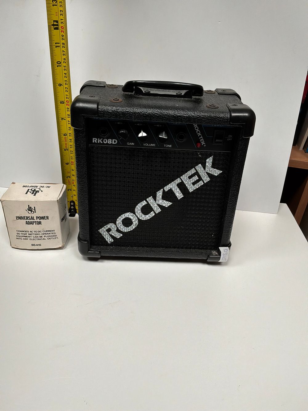Lot 240: A Rocktek Model RK08D Portable Guitar Practice Amplifier...