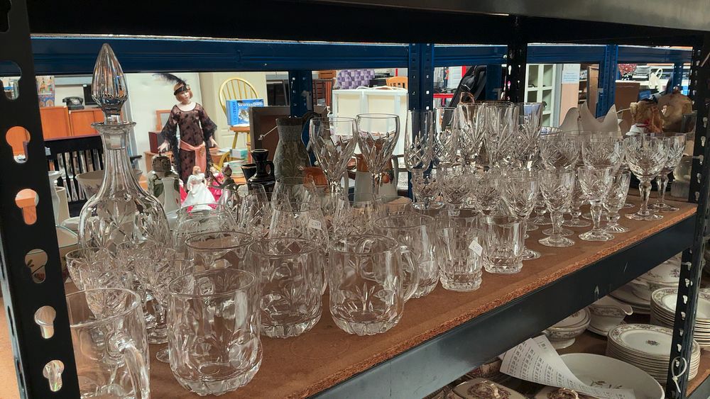 Lot 242: A Comprehensive Collection of Cut Lead Crystal Glassware...