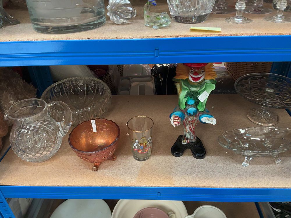 Lot 260: An Assortment of Vintage Glassware and Collectables including...