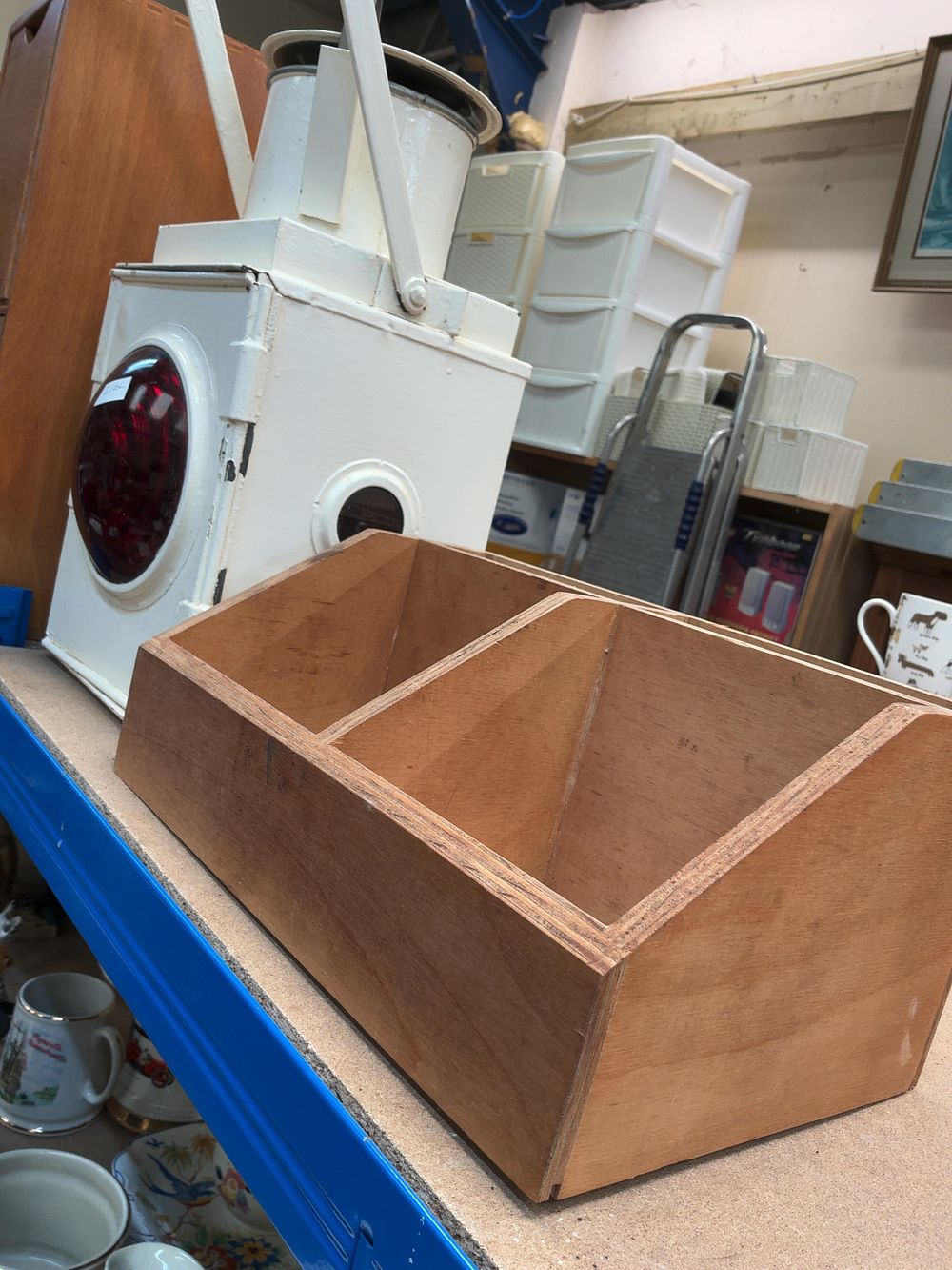 Lot 265: A Collection of Wooden Storage Items and a...