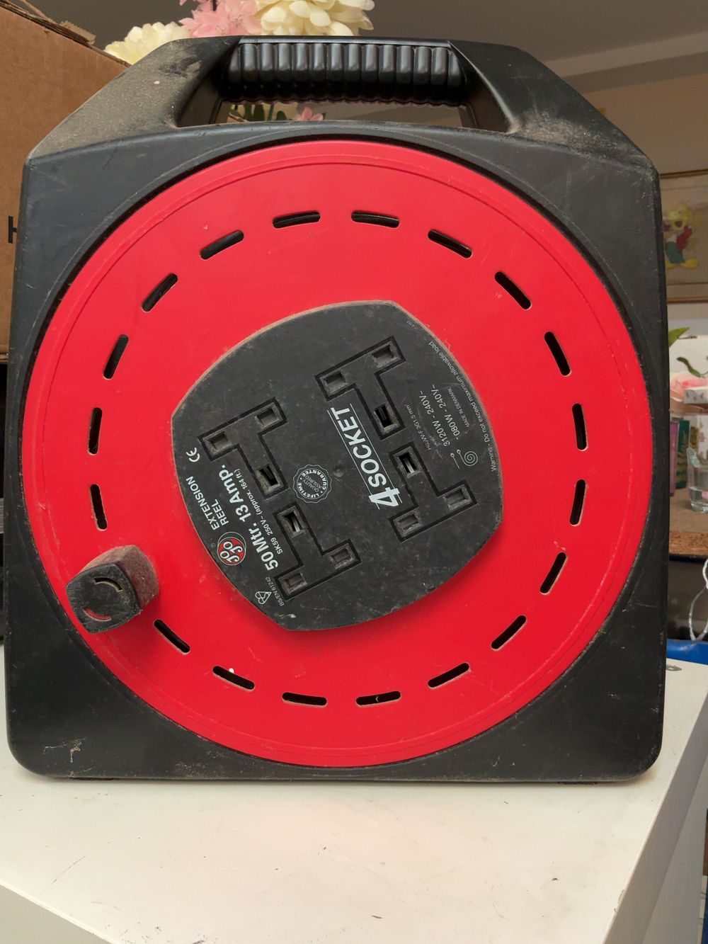 Lot 279: A JoJo SK59 50 Metre 13 Amp 4-Socket...