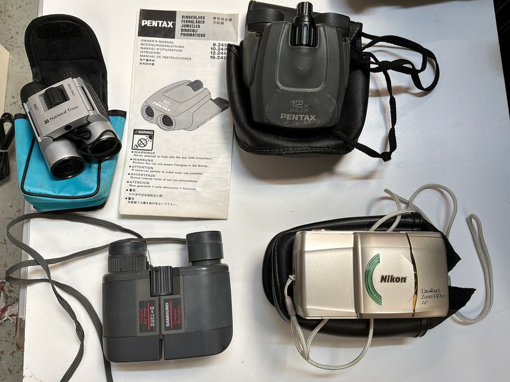 Lot 283: A Collection of Optical Equipment Including a Nikon...