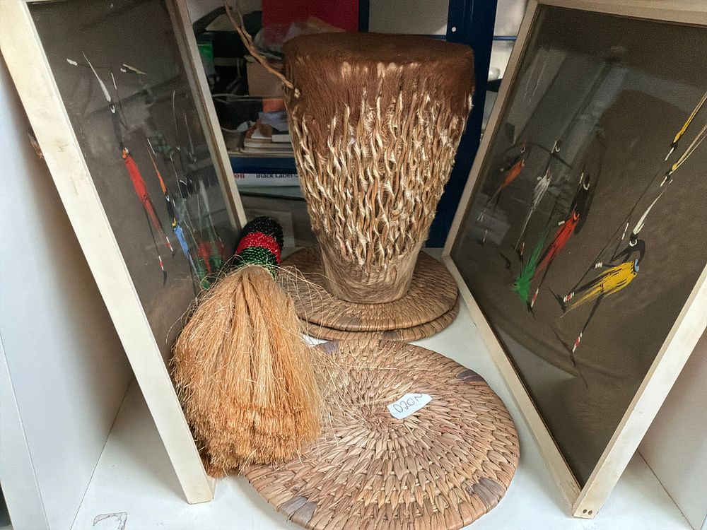 Lot 284: An Assortment of East African Decorative Art and...
