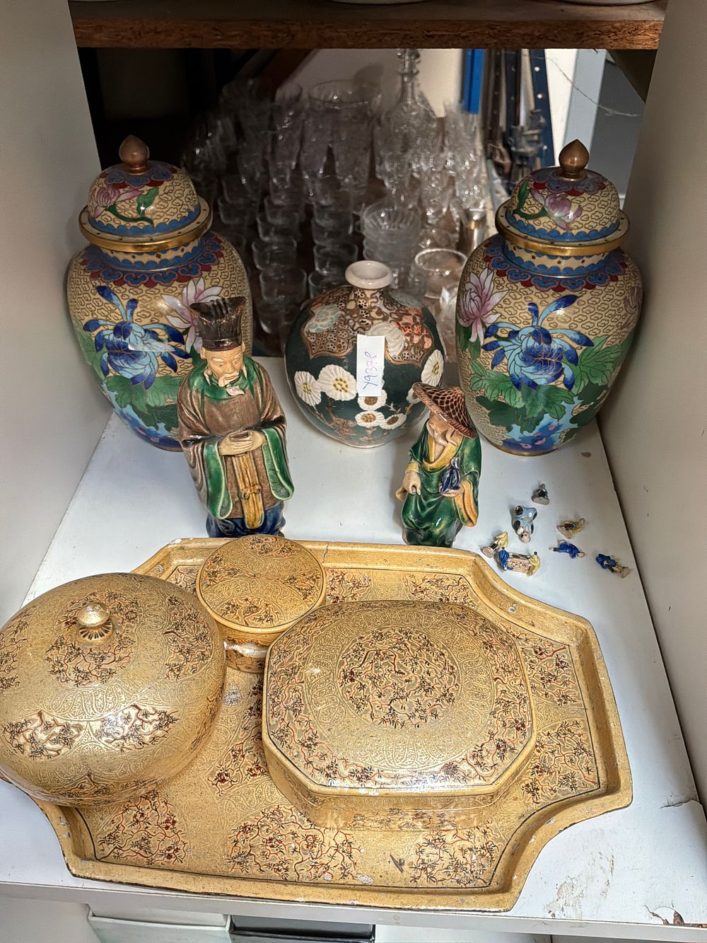 Lot 287: An Assortment of East Asian Decorative Arts including...