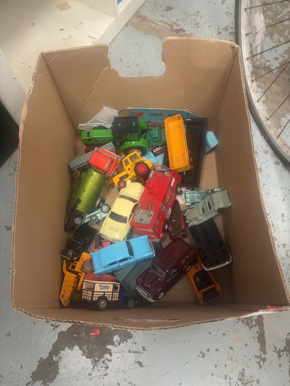 Lot 300: A Collection of Vintage Die-cast Toy Vehicles including...