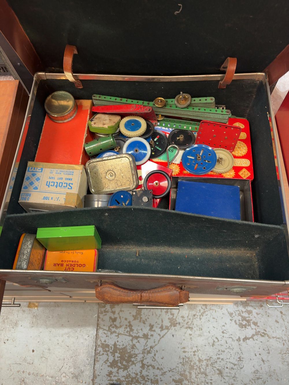 Lot 303: A Collection of Vintage Meccano Construction Components and...
