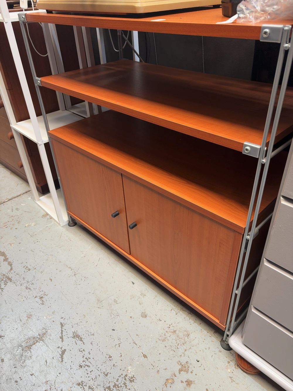 Lot 308: Modular Shelving and Storage System in the Style...