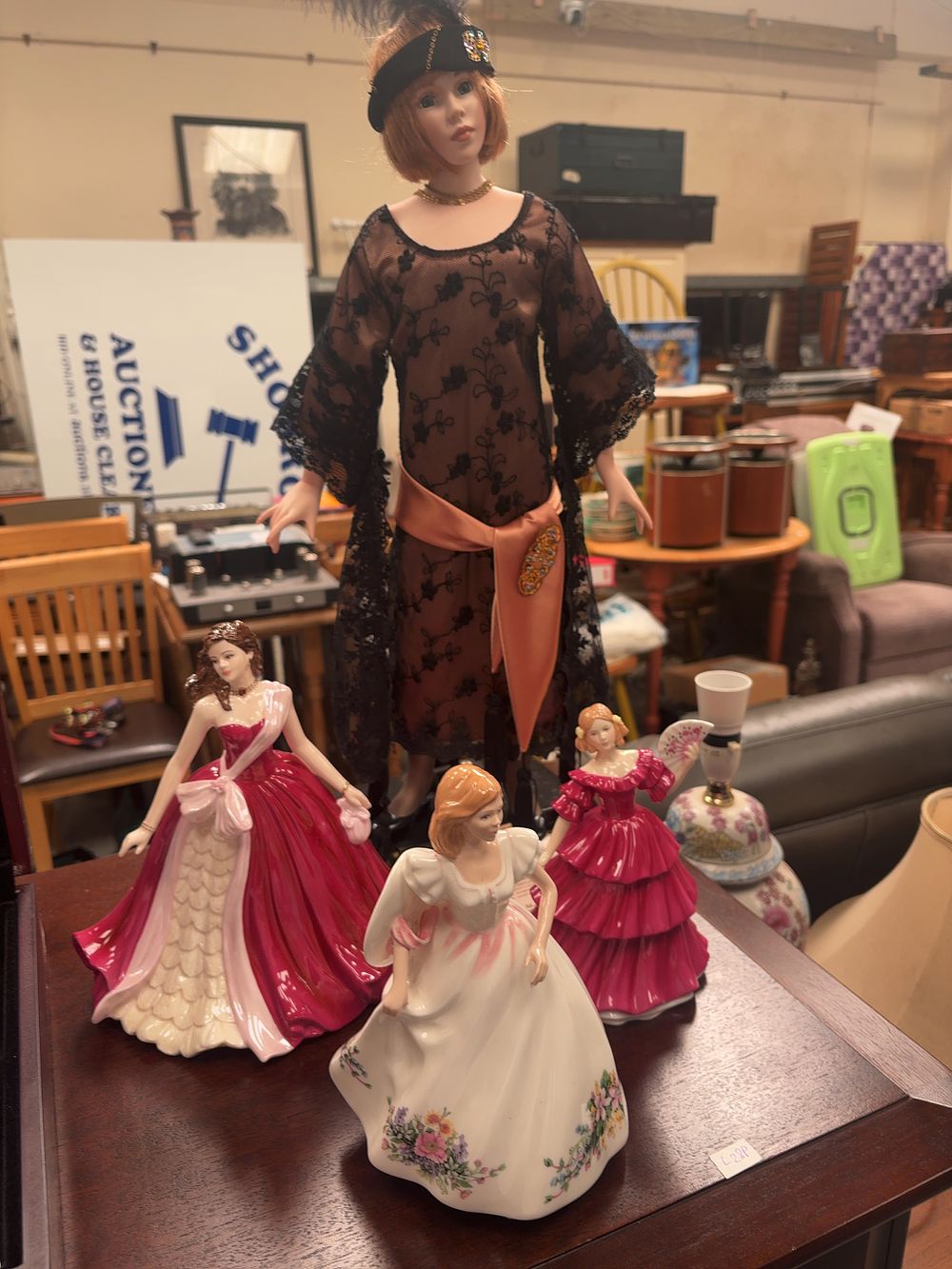 Lot 313: A Collection of Royal Doulton, Coalport, and Alberon...