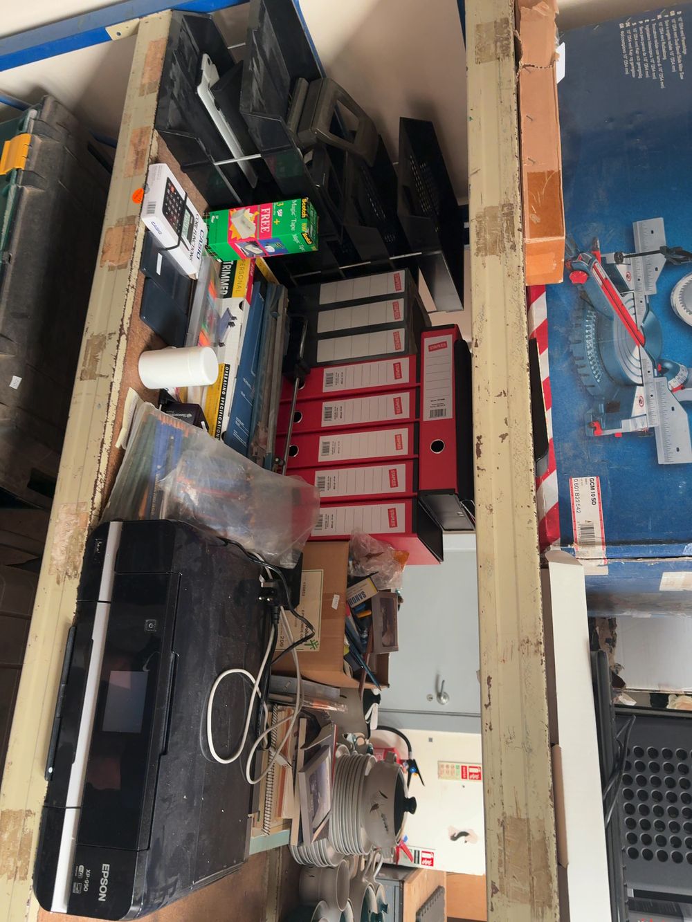 Lot 349: An Assortment of Office Stationery and Equipment including...