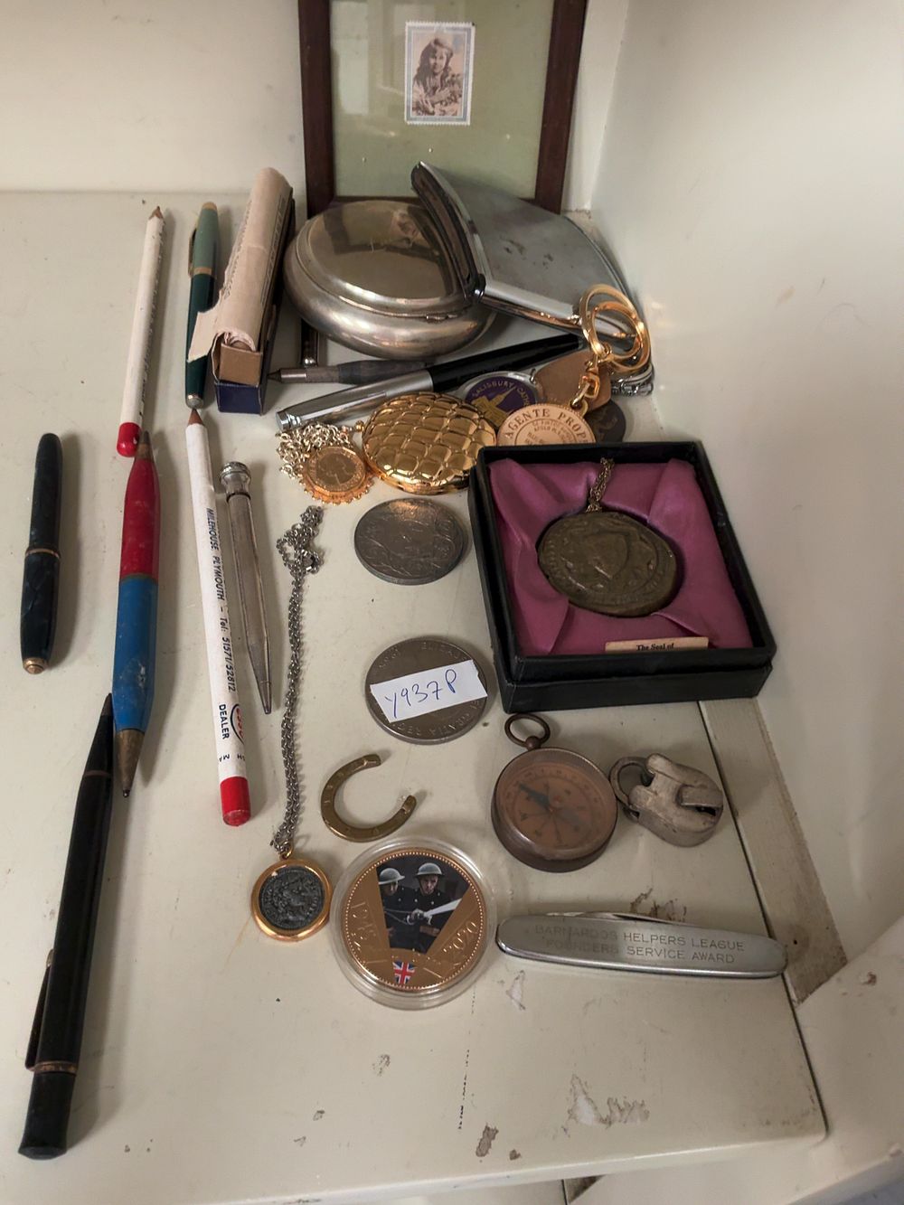 Lot 358: A Collection of Vintage Writing Instruments and Miscellaneous...