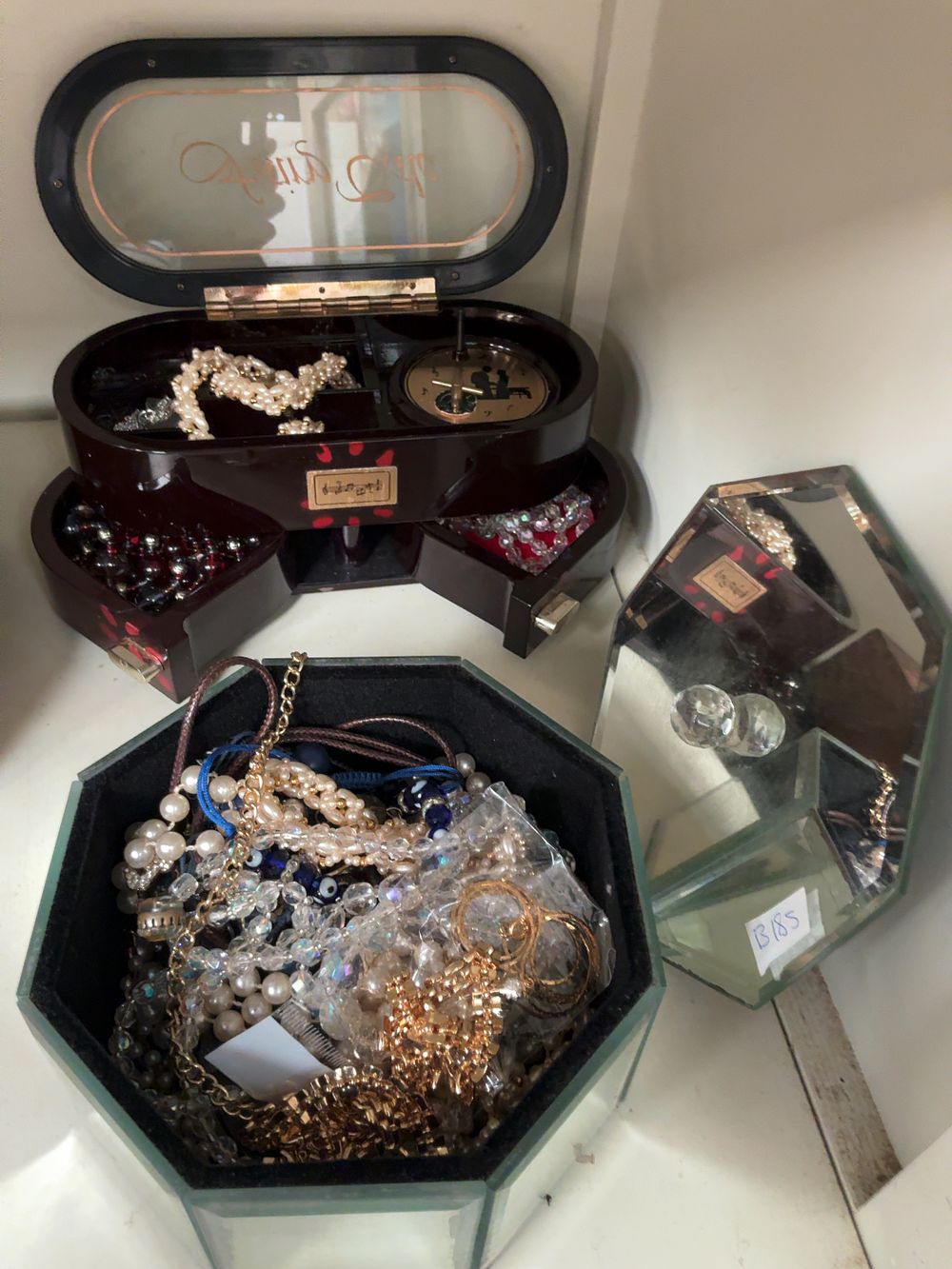 Lot 361: A Collection of Costume Jewellery with a Sankyo...