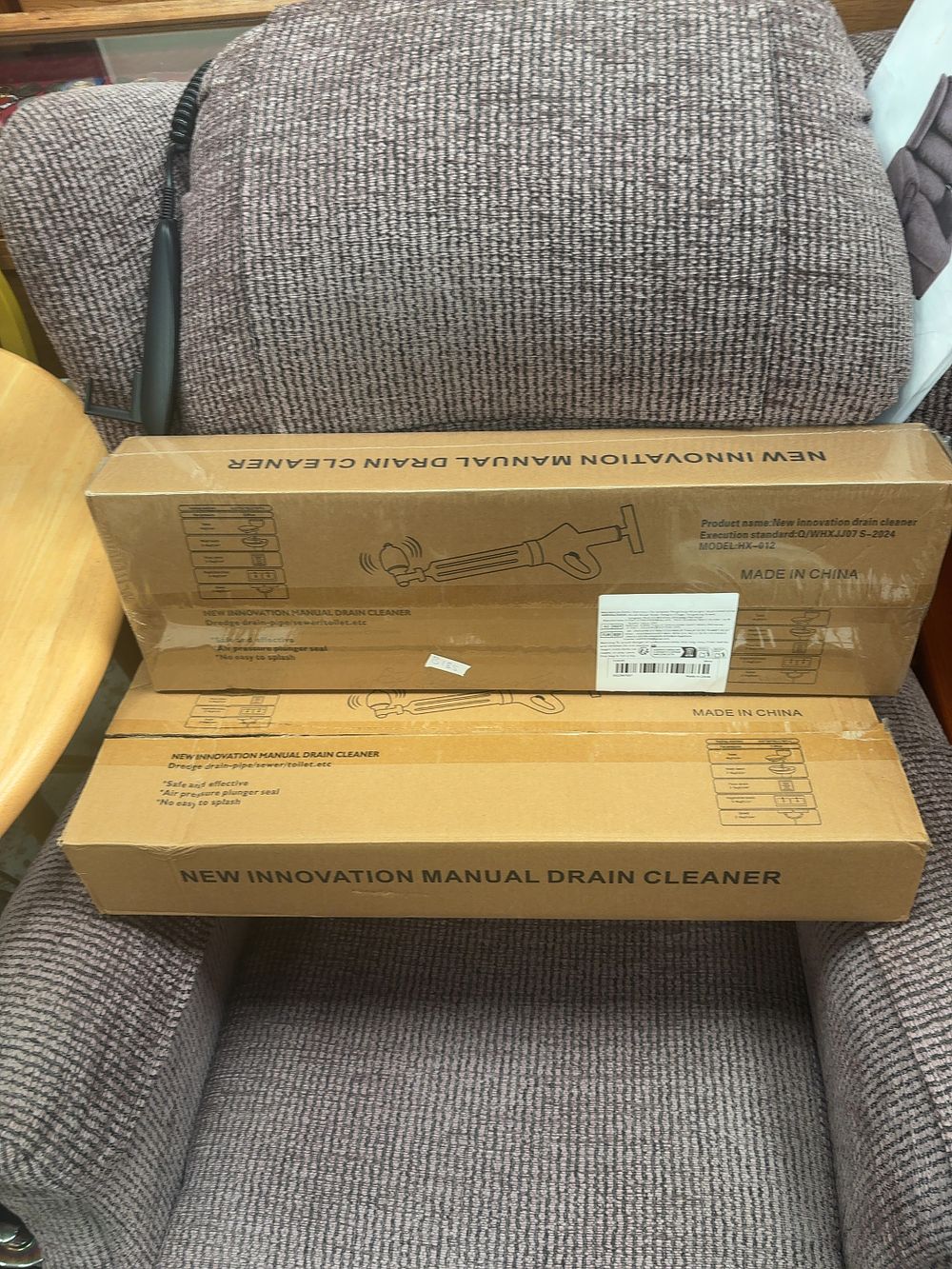 Lot 378: A Pair of New Innovation Manual Drain Cleaners...