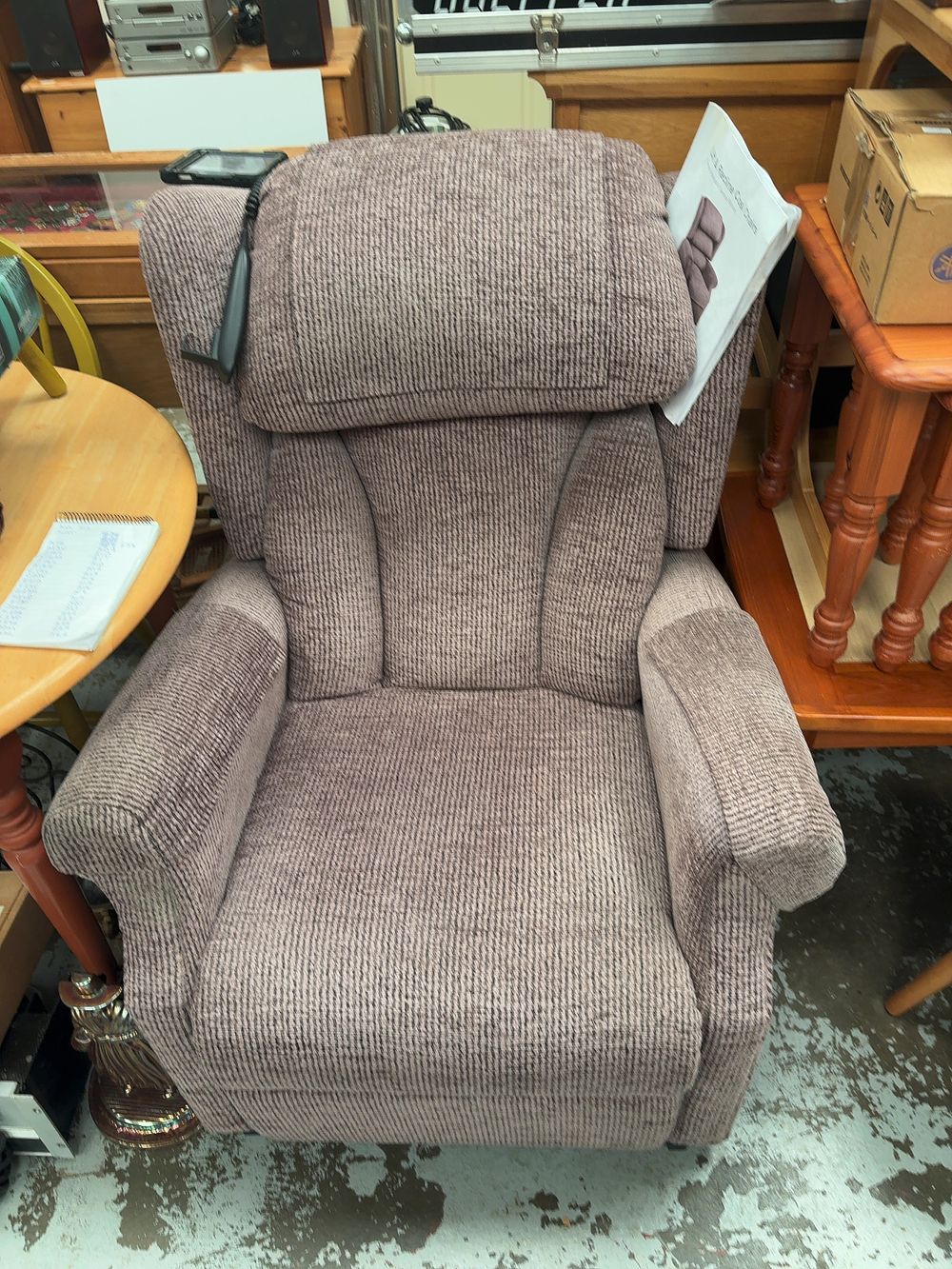 Lot 387: CosiChair Electric Riser Recliner Armchair