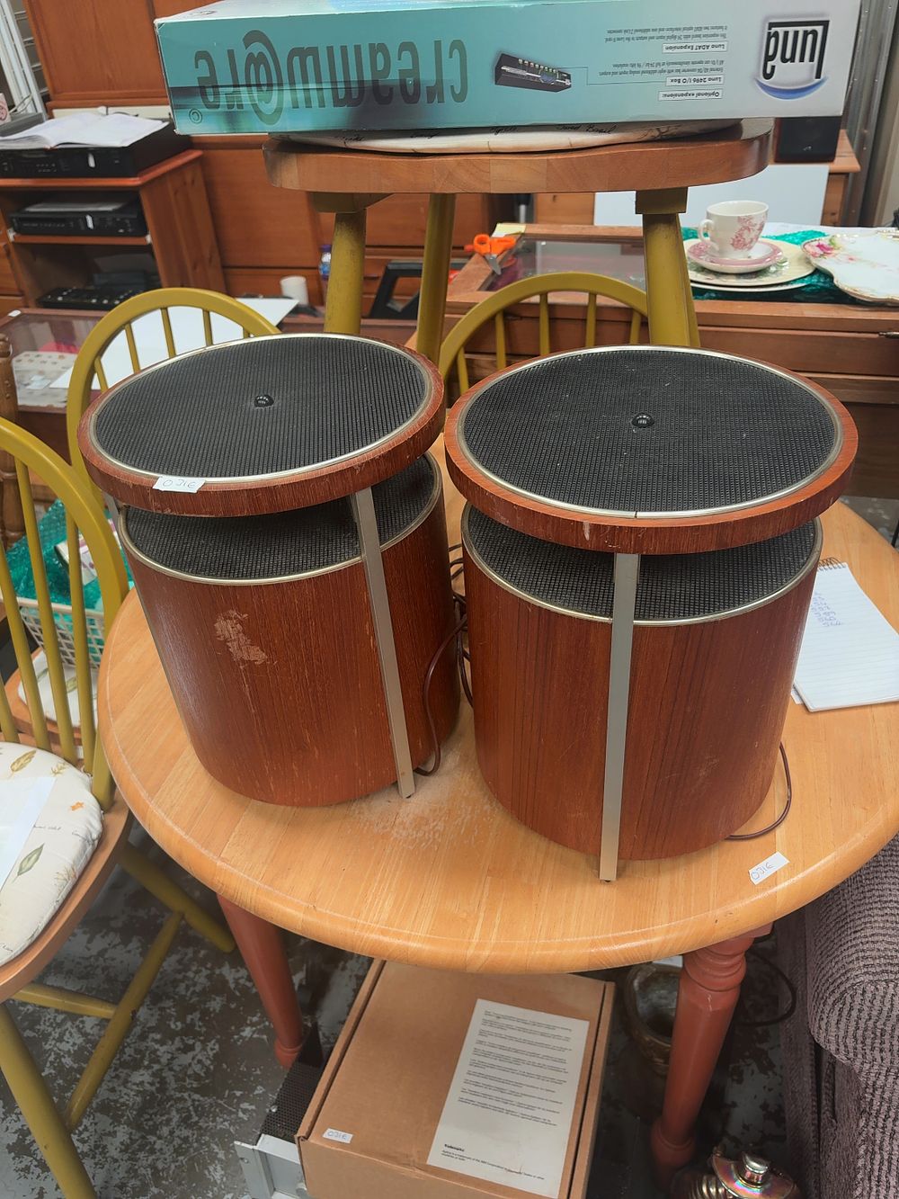 Lot 389: A Pair of Vintage Kolster Brandes KS651 Omnidirectional...