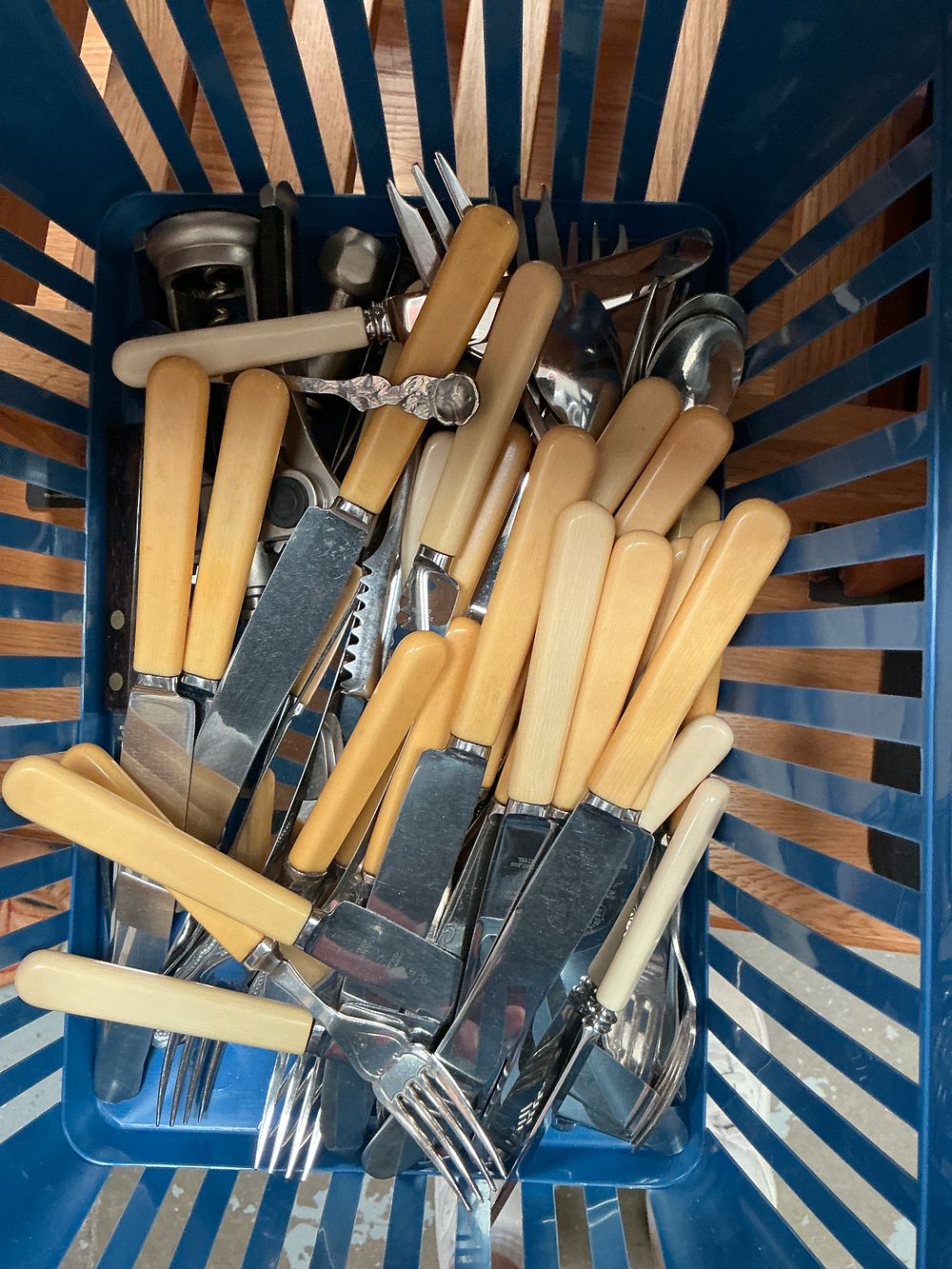 Lot 425: An Assortment of Sheffield Stainless Steel Flatware and...