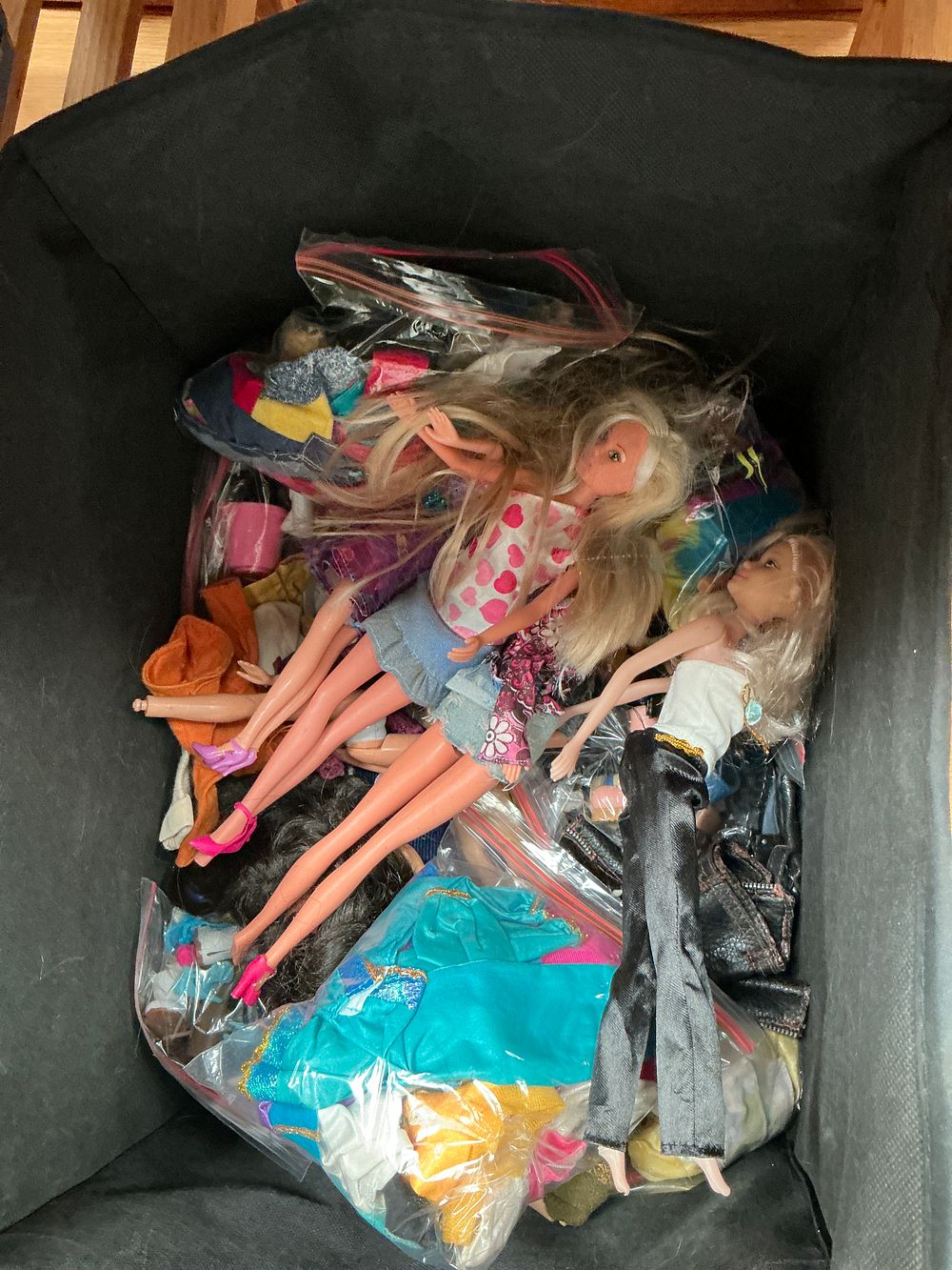 Lot 426: A Collection of Fashion Dolls in the Style...