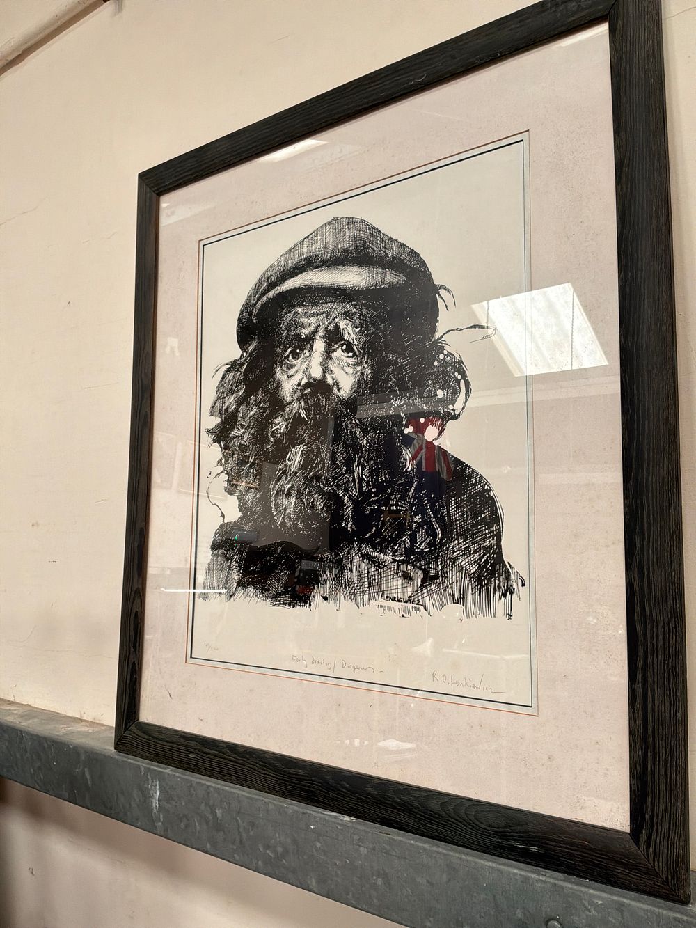 Lot 463: Robert Oscar Lenkiewicz, Diogenes, Limited Edition Signed Print