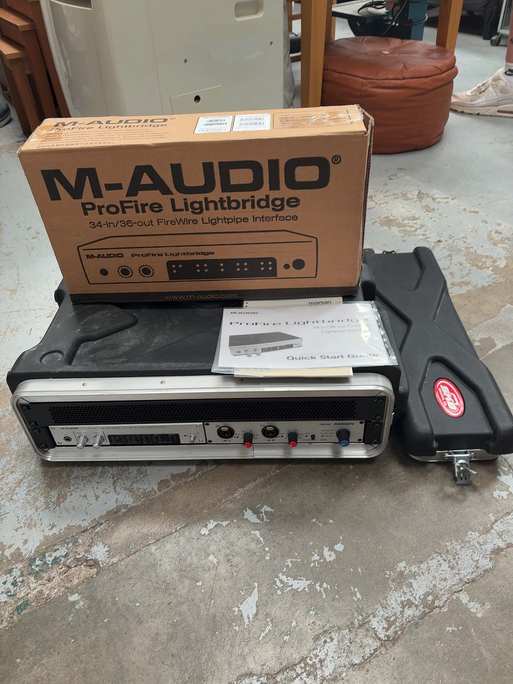 Lot 490: A Professional Audio Interface Lot comprising an M-Audio...
